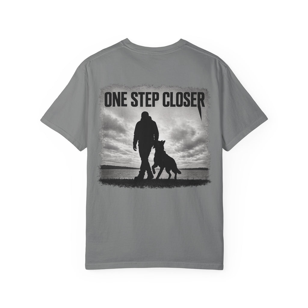 One Step Closer — Belgian Malinois T-Shirt