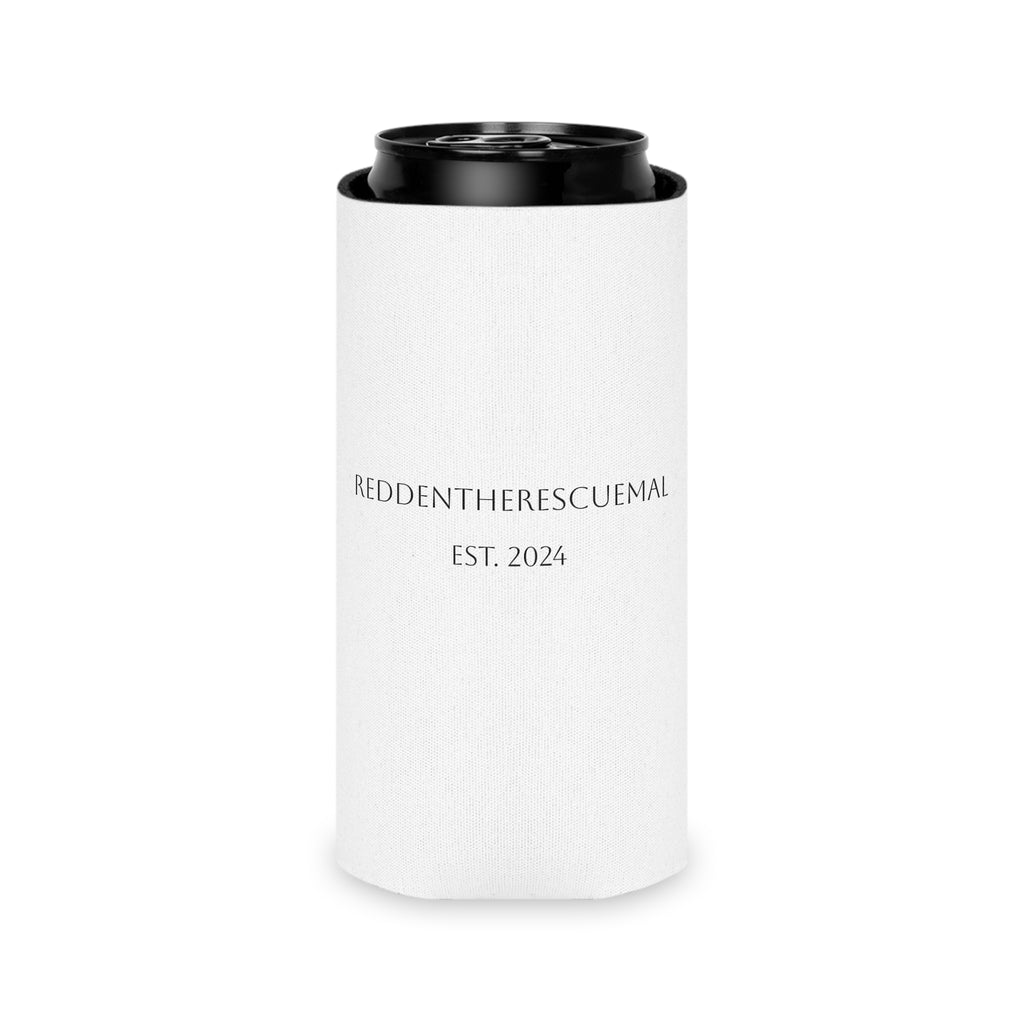 Can Cooler — "In Redden We Trust" Dog Can Cooler (ReddenTherescueMal Est. 2024)