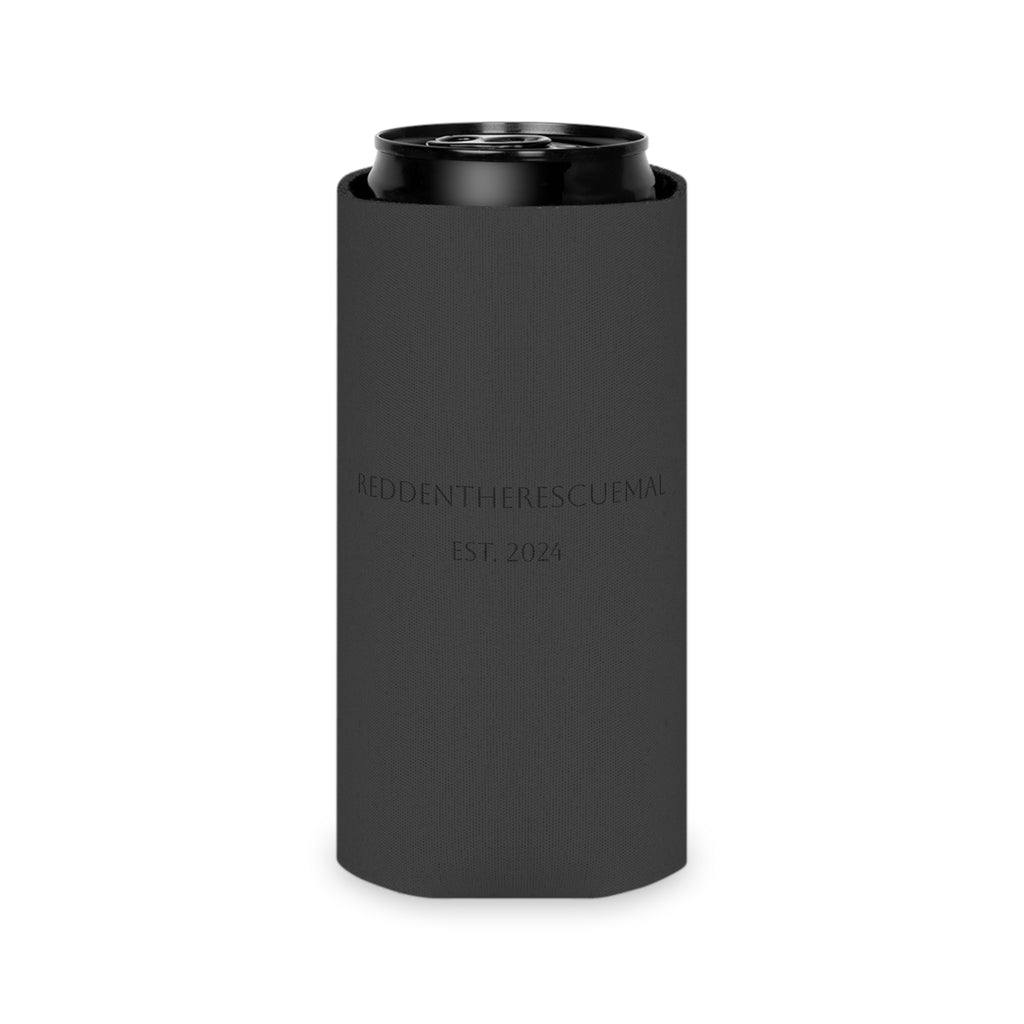 Can Cooler - Personalized Belgian Malinois Duo Design with 'reddentherescuemal EST. 2024'