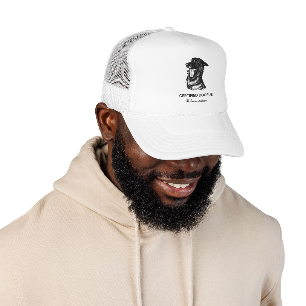 Certified Doofus Dog Trucker Hat — Funny Pet Lover Foam Cap