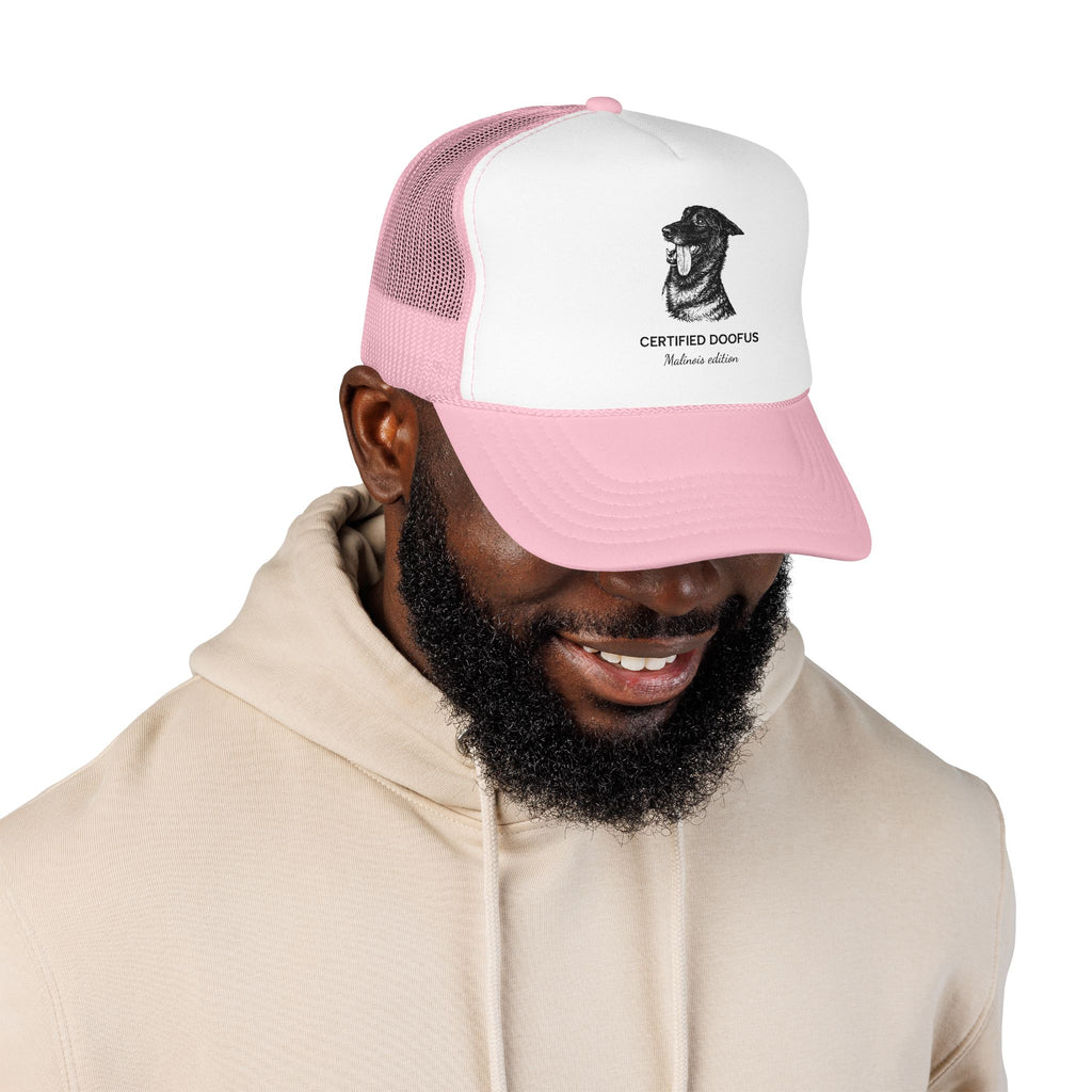 Certified Doofus Dog Trucker Hat — Funny Pet Lover Foam Cap