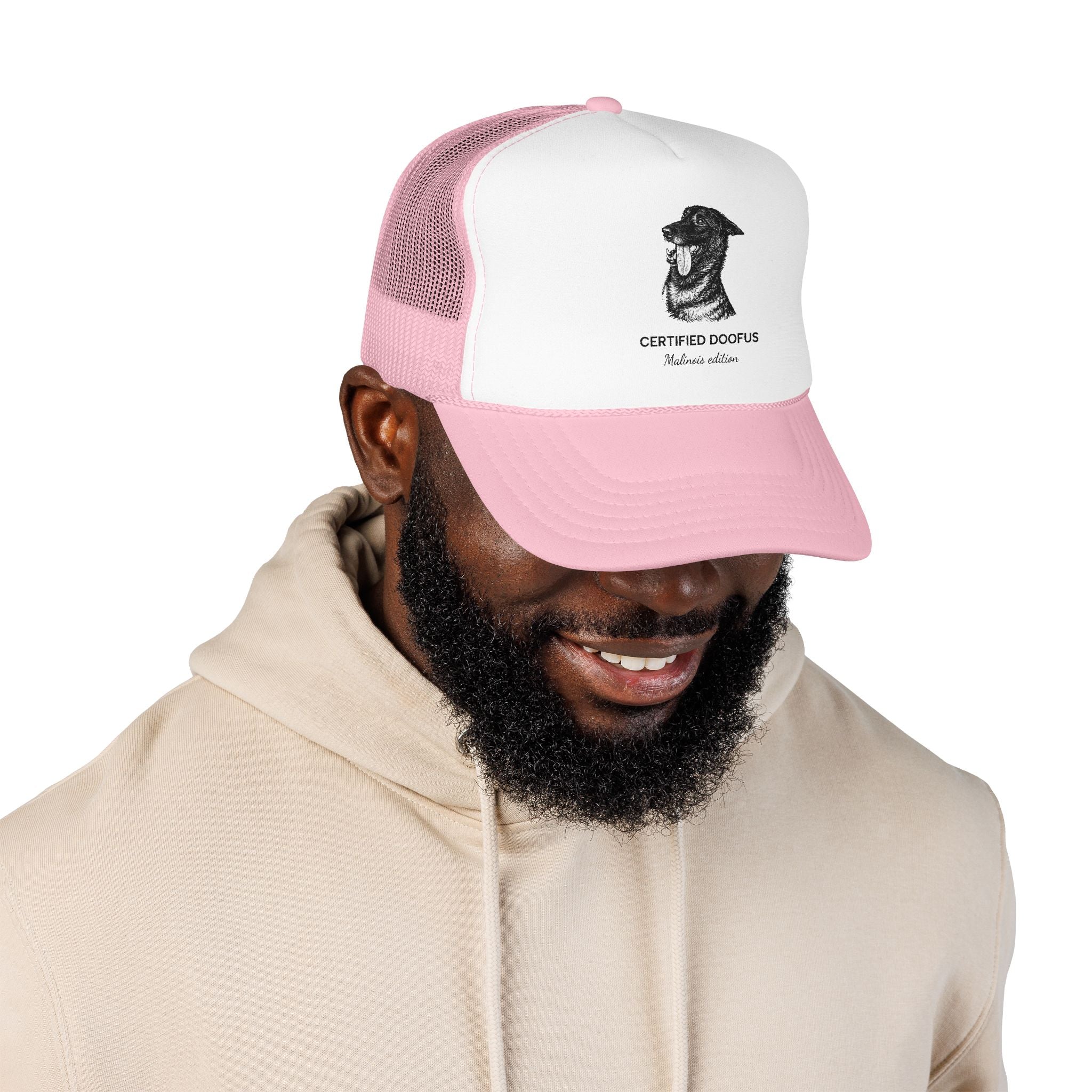Certified Doofus Dog Trucker Hat — Funny Pet Lover Foam Cap