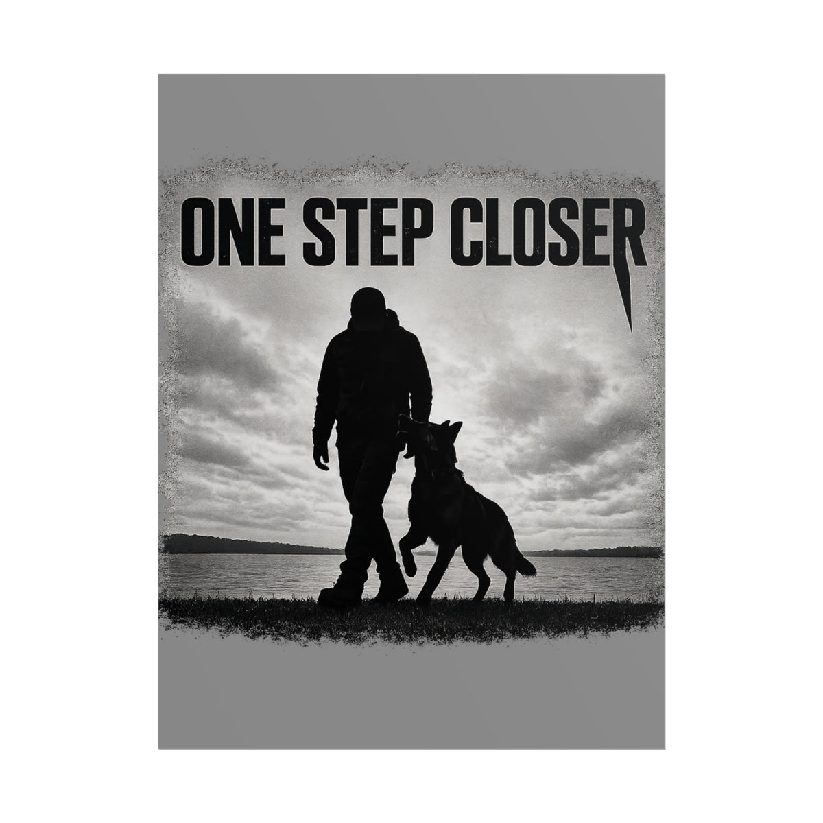 One Step Closer - Belgian Malinois Poster