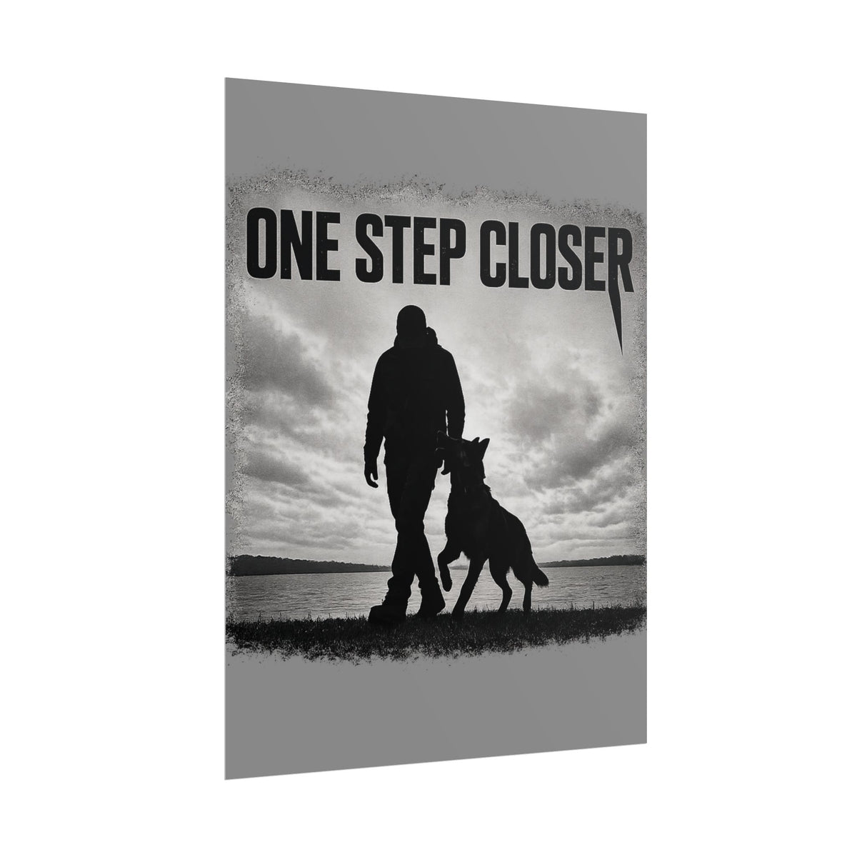 One Step Closer - Belgian Malinois Poster