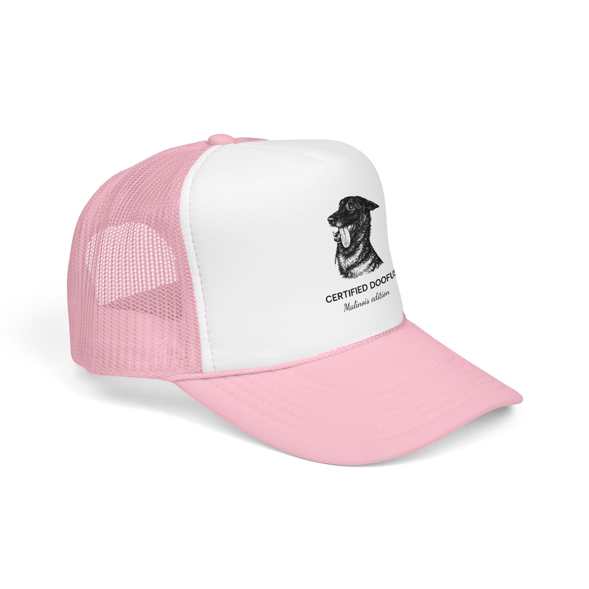 Certified Doofus Dog Trucker Hat — Funny Pet Lover Foam Cap