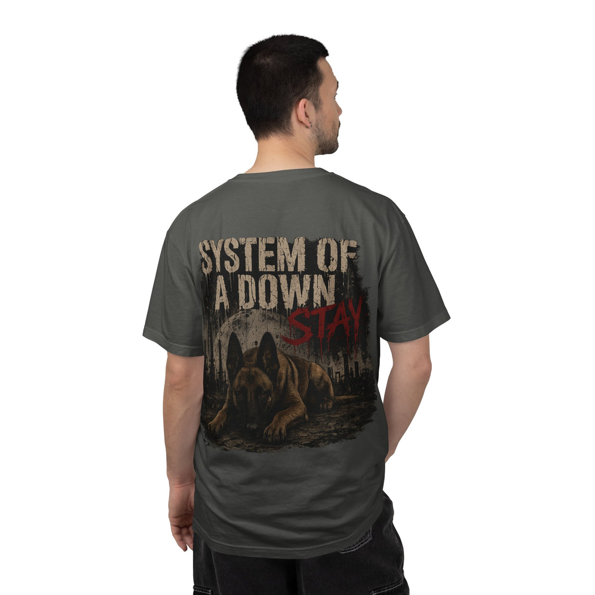 STAY Belgian Malinois — Vintage Dog Graphic Tee