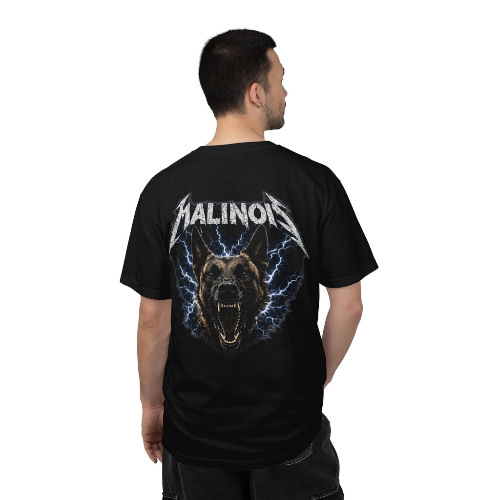 Malinois Lightning Graphic T-Shirt — Belgian Malinois Dog Tee