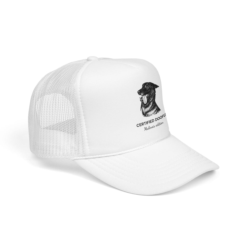 Certified Doofus Dog Trucker Hat — Funny Pet Lover Foam Cap
