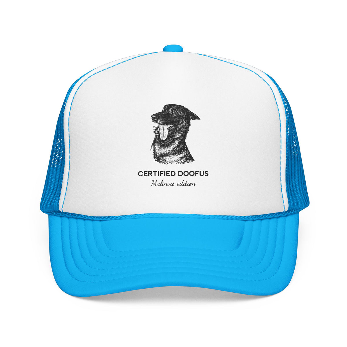 Certified Doofus Dog Trucker Hat — Funny Pet Lover Foam Cap